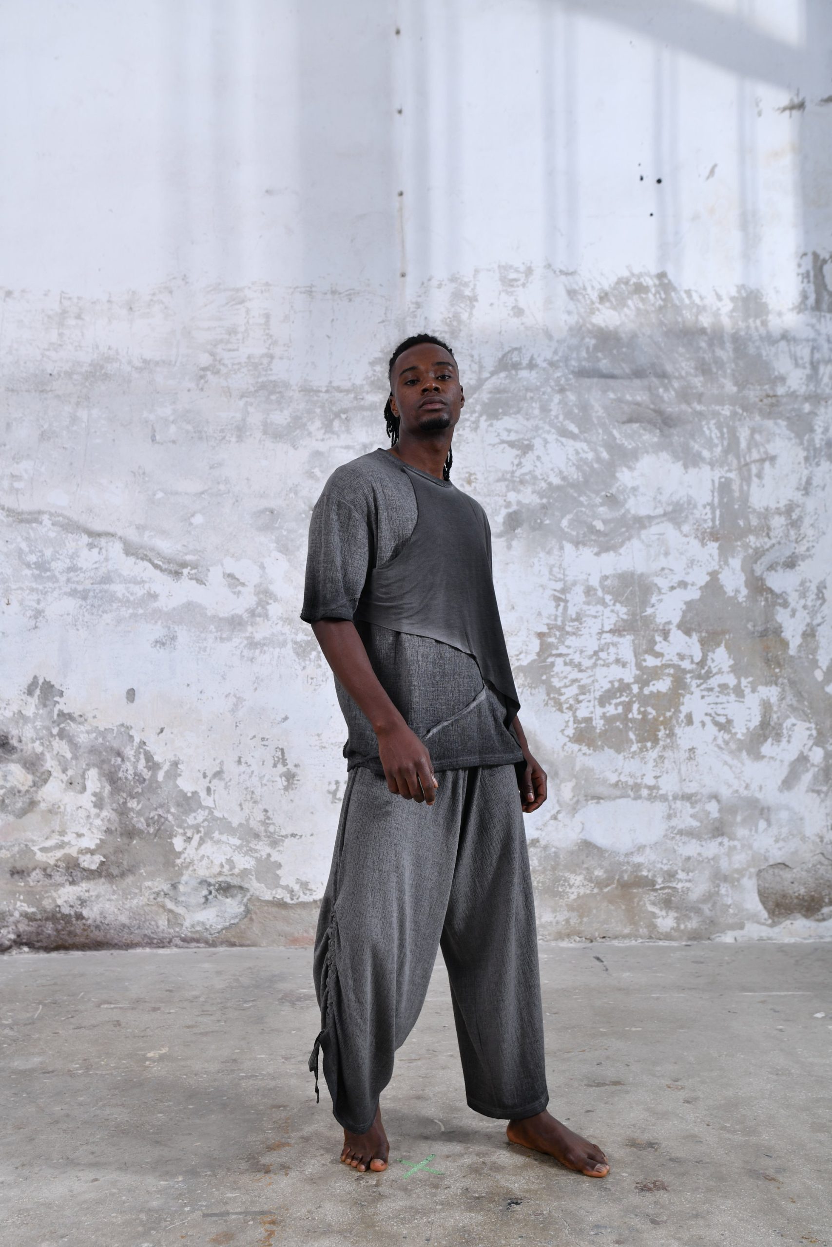 Menswear T Shirt Comfort Wear Warrior Outfit Sustainable