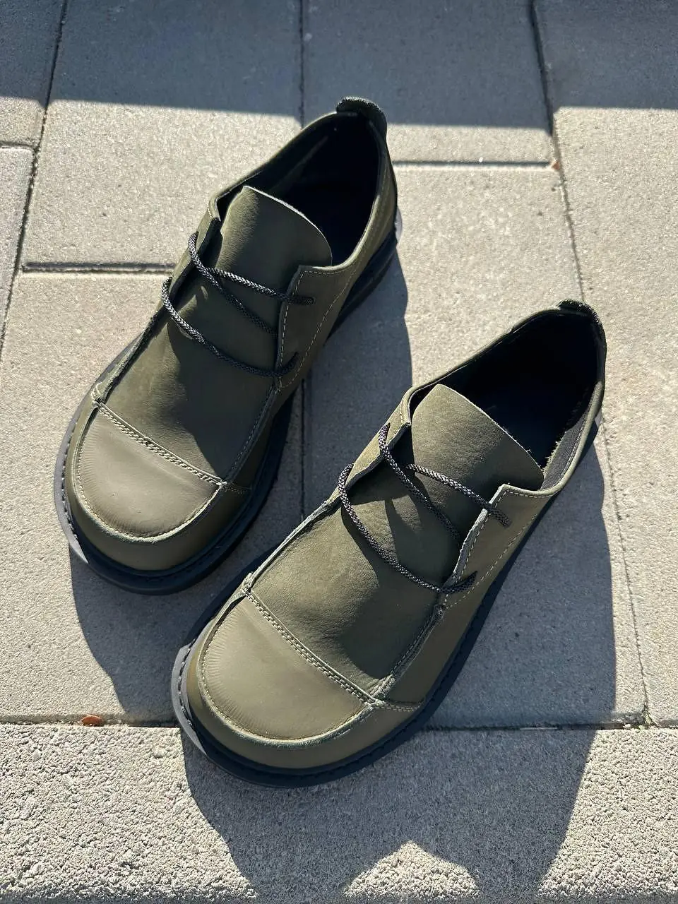 Wide Toe Box Leather Sneakers Handmade Women Suede